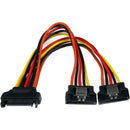 6in Latching SATA Power Y Splitter Cable - Office Connect 2018