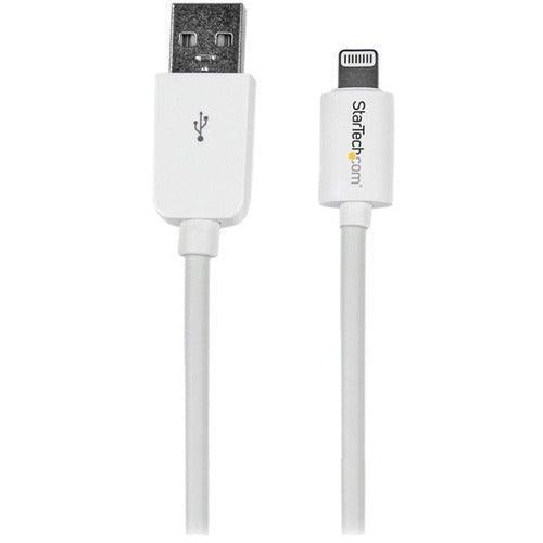 6in White 8-pin Lightning to USB Cable - Office Connect 2018