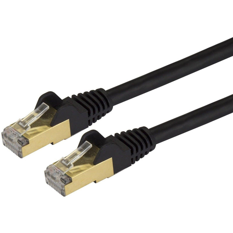 7 FT SHIELDED CAT6A PATCH CABLE - BLACK - Office Connect 2018