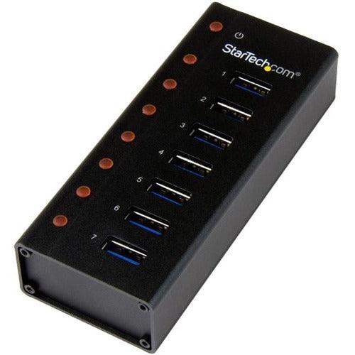7 Port USB 3.0 Hub - Desktop /Wall-Mount - Office Connect 2018