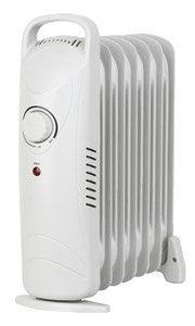 700W Mini 7-Fin Oil Heater 240V - Office Connect 2018