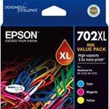 702XL 3 COLOUR PACK DURABRITE INK - Office Connect 2018