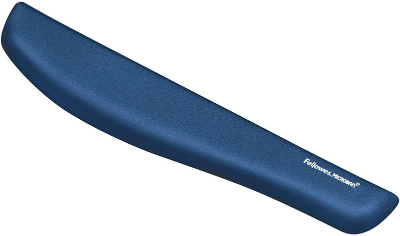 Fellowes PlushTouch Keyboard Wrist Rest Blue - Office Connect