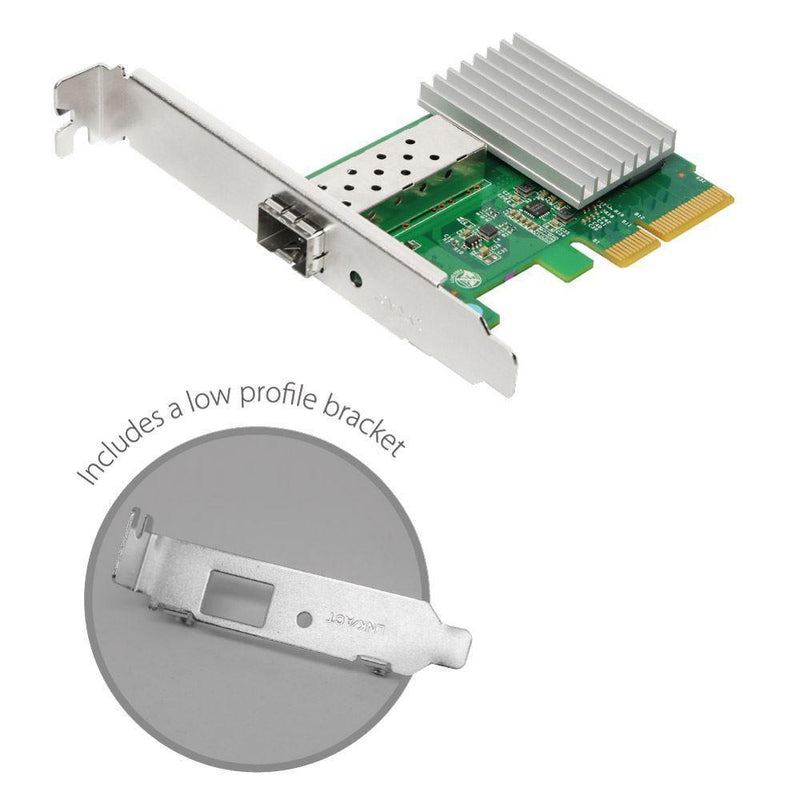 EDIMAX 10GbE SFP+ PCI Express Server Adapter. Converts - Office Connect