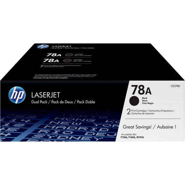 78A BLACK TWIN-P LJ TONER CART CE278AD - Office Connect 2018