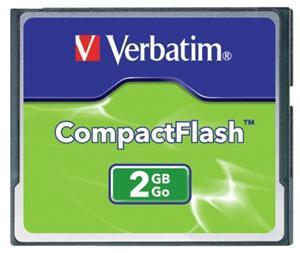 Verbatim Compact Flash Card 2GB - Office Connect