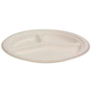 Green Choice Sugar Cane 3 Compartment Plate 260mm (10")