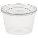 Emperor 100ml/4oz Polypropylene Sauce Cup with Lid