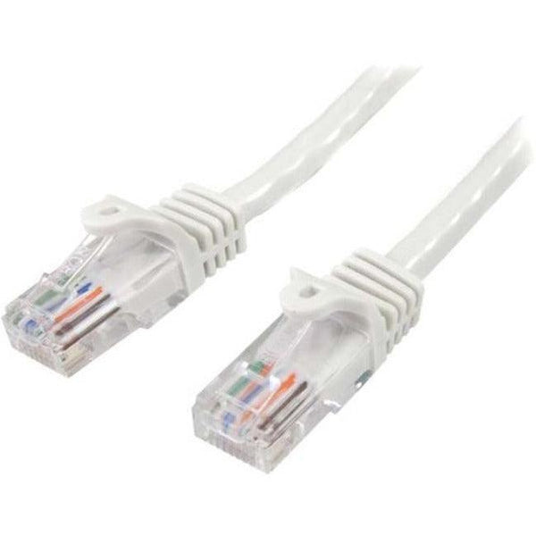 7m White Snagless Cat5e Patch Cable - Office Connect 2018