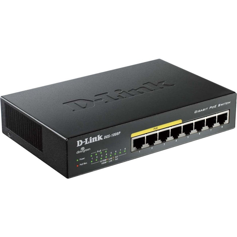 8-PORT 10/100/1000MBPS UNMANAGED SWITCH - Office Connect 2018