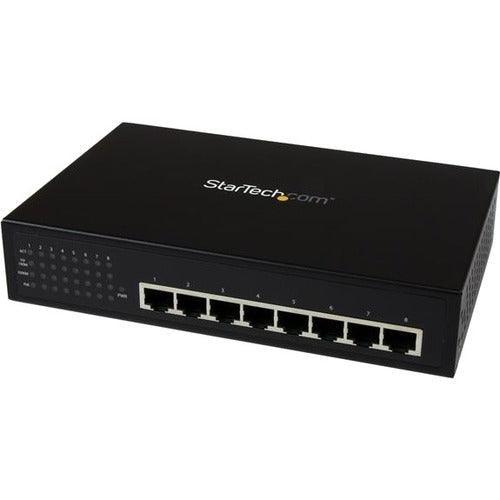 8 Port Industrial Gigabit PoE+ Switch - Office Connect 2018