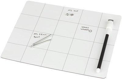 8 x 10" Magnetic Work Mat and White Board - Office Connect 2018