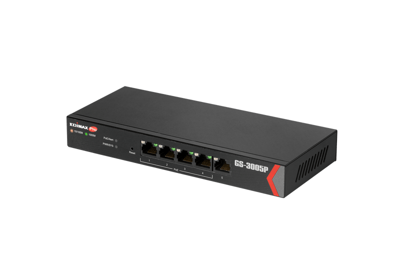 EDIMAX 5 Port 10/100/1000 Gigabit Web Managed Switch - Office Connect