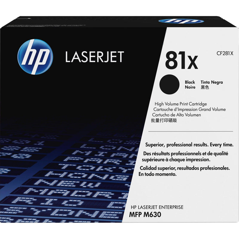 81X BLACK HY LJ TONER CART CF281X. - Office Connect 2018