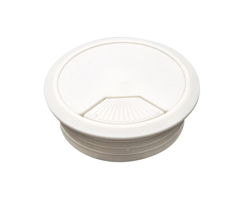 DYNAMIX 60mm Round Desk Grommet. Easily & Neatly Store Your Power, - Office Connect 2018