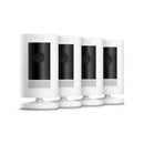 Ring Stick Up Cam Battery (3rd Gen) - White 4 Pack - Office Connect