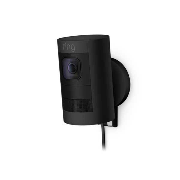 Ring Stick Up Camera Wired - Black - Office Connect