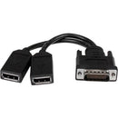 8in DMS-59 to Dual DisplayPort Cable - Office Connect 2018