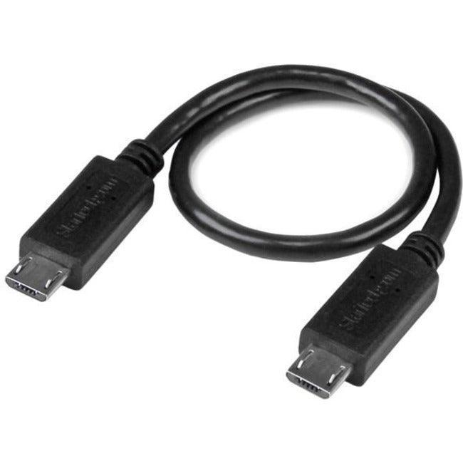 8in Micro USB to Micro USB OTG Cable M/M - Office Connect 2018
