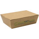 Green Choice Take Away Box Kraft PLA - Large