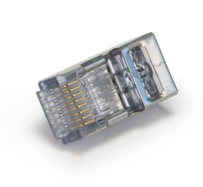 PLATINUM TOOLS ezEX44 Shielded RJ45 Internal Ground - Office Connect