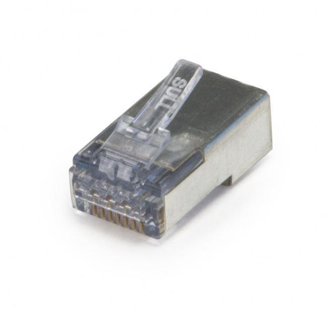 PLATINUM TOOLS ezEX44 Shielded RJ45 Internal Ground - Office Connect