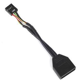 Silverstone 19 Pin USB 3.0 to USB 2.0 Internal Cable - Office Connect
