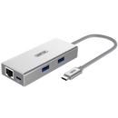 UNITEK USB 3.1 USB-C Aluminium Multi-port Hub with - Office Connect