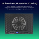 PROMATE Gaming Portable Height Adjustable RGB LED Cooling Pad - Office Connect