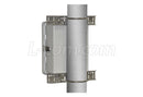 Enclosure Pole Mounting Kit for up to 52mm (2in) Poles - Office Connect