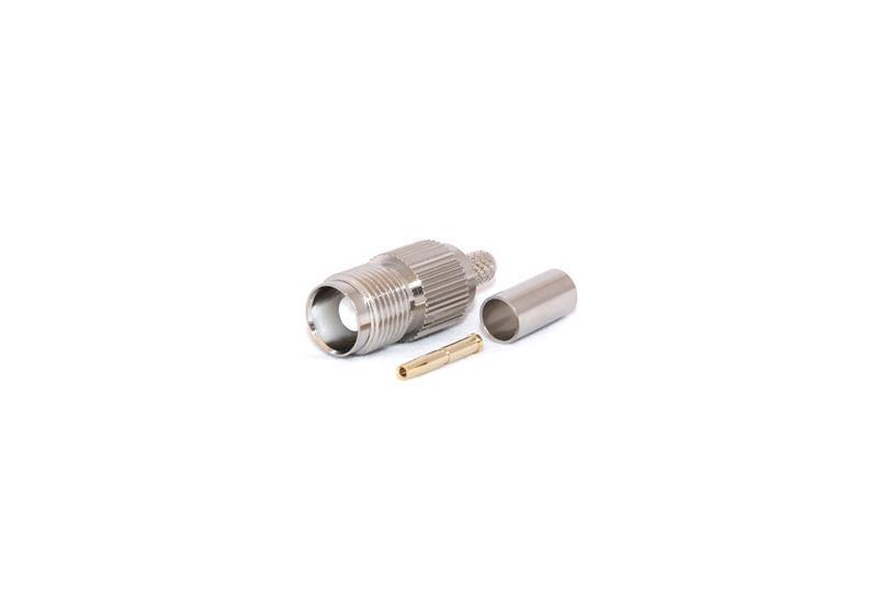 TNC Female CRIMP Connector for LMR195/RG58 - Office Connect