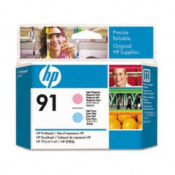 HP 91 Lt Magenta and Lt Cyan Printhead - Office Connect