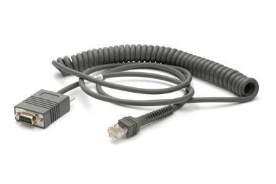 ZEBRA CABLE DATA SCANNER RS232 2.8M CLD - Office Connect