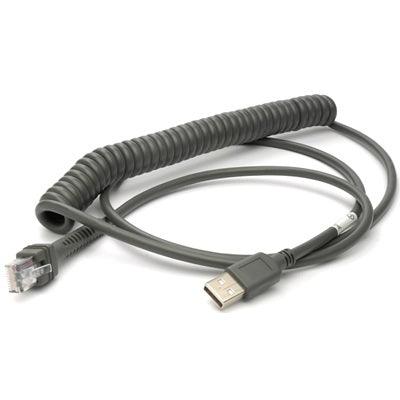 ZEBRA CABLE DATA SCANNER USB 2.8M CLD - Office Connect