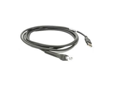 ZEBRA CABLE DATA SCANNER USB-SHIELDED 2.8M STR EAS - Office Connect