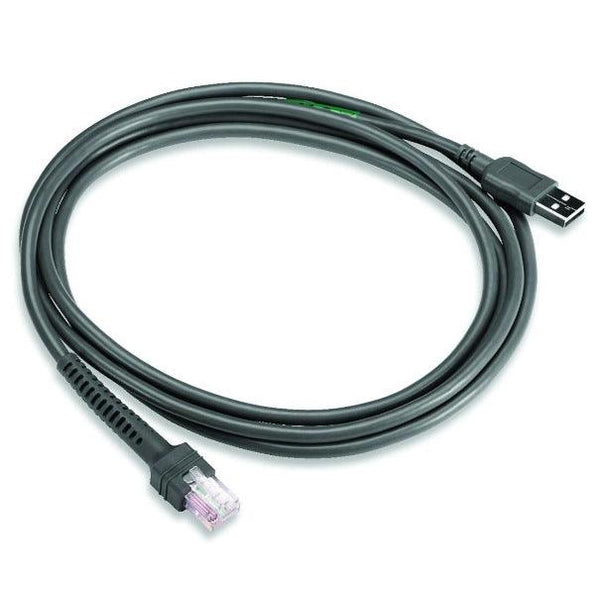 ZEBRA CABLE DATA SCANNER USB-SHIELDED 2.1M STR - Office Connect