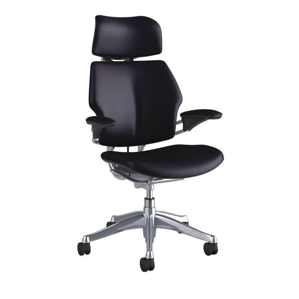 HUMANSCALE CHAIR FREEDOM HR ARMS BIZON/NOIR BLK - Office Connect