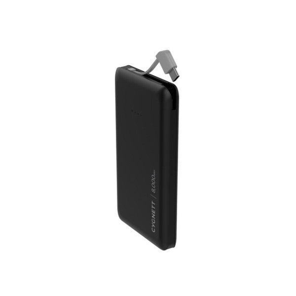 CYGNETT CHARGEUP POCKET 8,000MAH 2.1A LIGHTNING CABLE - BLK - Office Connect