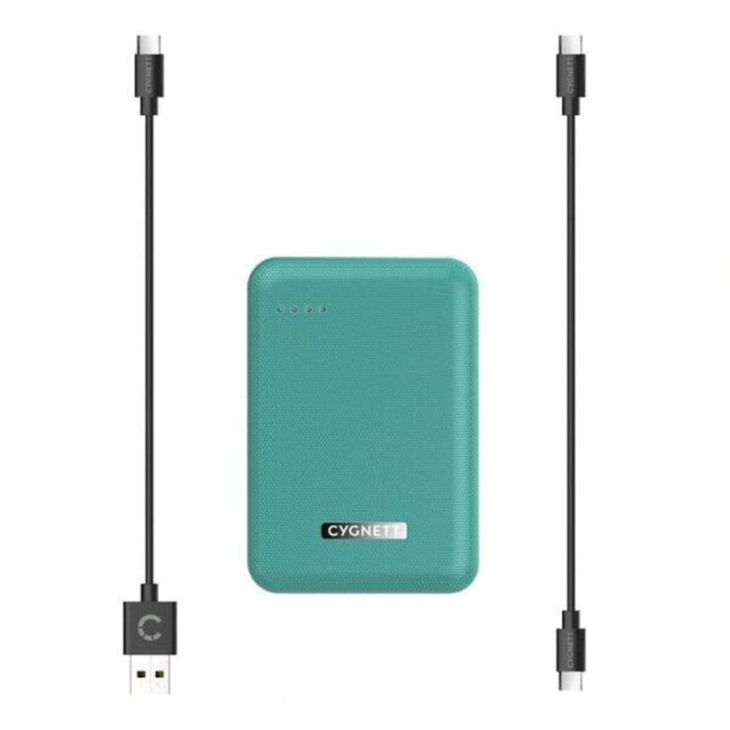 CYGNETT CHARGEUP RESERVE 10000 MAH 18W POWER BANK - JADE - Office Connect