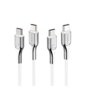 CYGNETT ARMORED 2.0 USB-C TO USB-C (5A/100W )CABLE 2M -WHITE - Office Connect