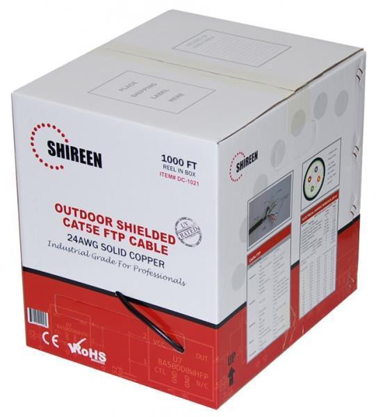 Shireen 305m Outdoor Cat5e FTP Shielded Cable - Office Connect
