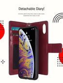 iPhone XS MAX 24 Detachable Wallet Case - Office Connect