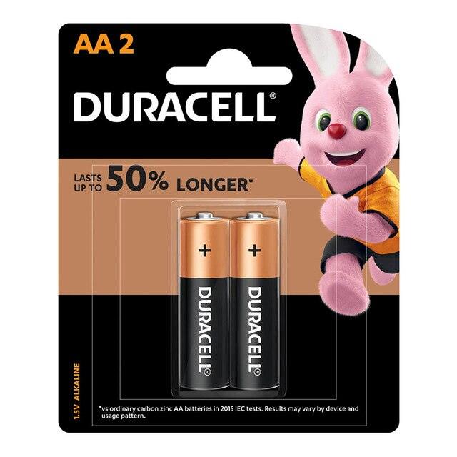 Duracell Coppertop Alkaline AA Battery Pack of 2 - Office Connect