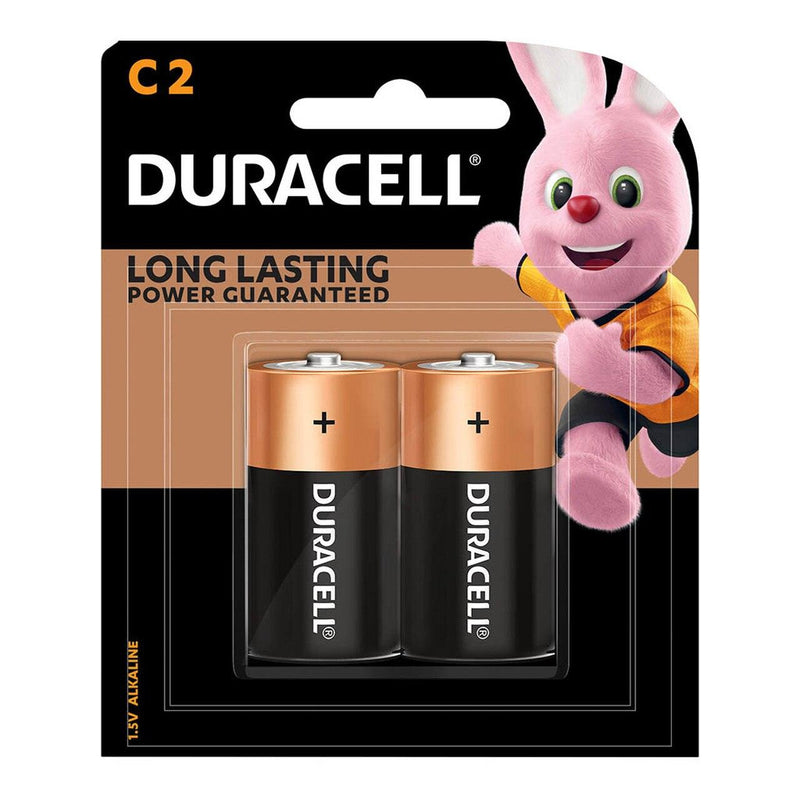 Duracell Coppertop Alkaline C Battery Pack of 2 - Office Connect