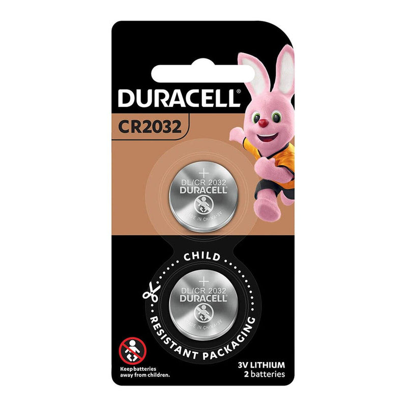 Duracell Lithium Coin CR2032 Battery Pack of 2 - Office Connect