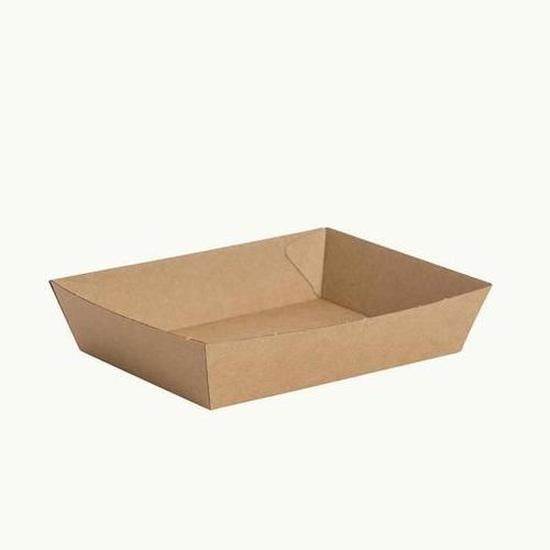 Kraft Tray Medium-18x13.5x4.5cm - Office Connect 2018