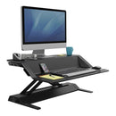 Fellowes Lotus DX Sit Stand Workstation Black - Office Connect