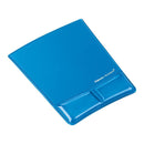 Fellowes Gel Wrist Support Mouse Pad Blue - Office Connect