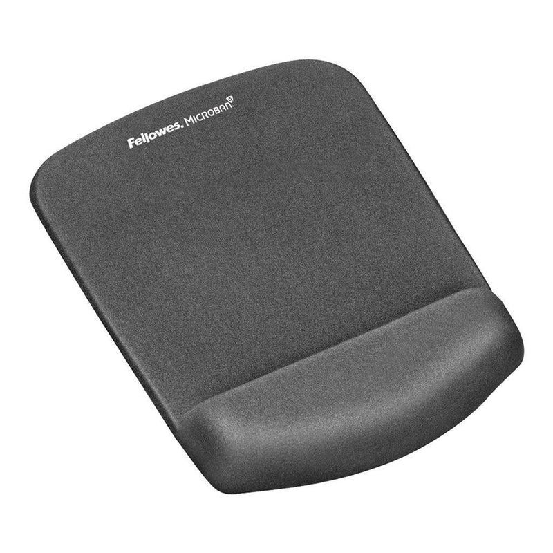 Fellowes PlushTouch Wrist Rest Mouse Pad Graphite - Office Connect