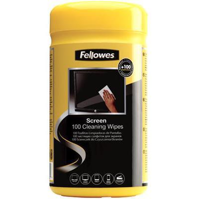 Fellowes Screen Cleaning 100 Wipe Tub - Office Connect